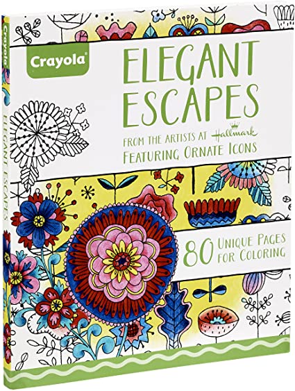 Libro de colorear Elegant Escapes
