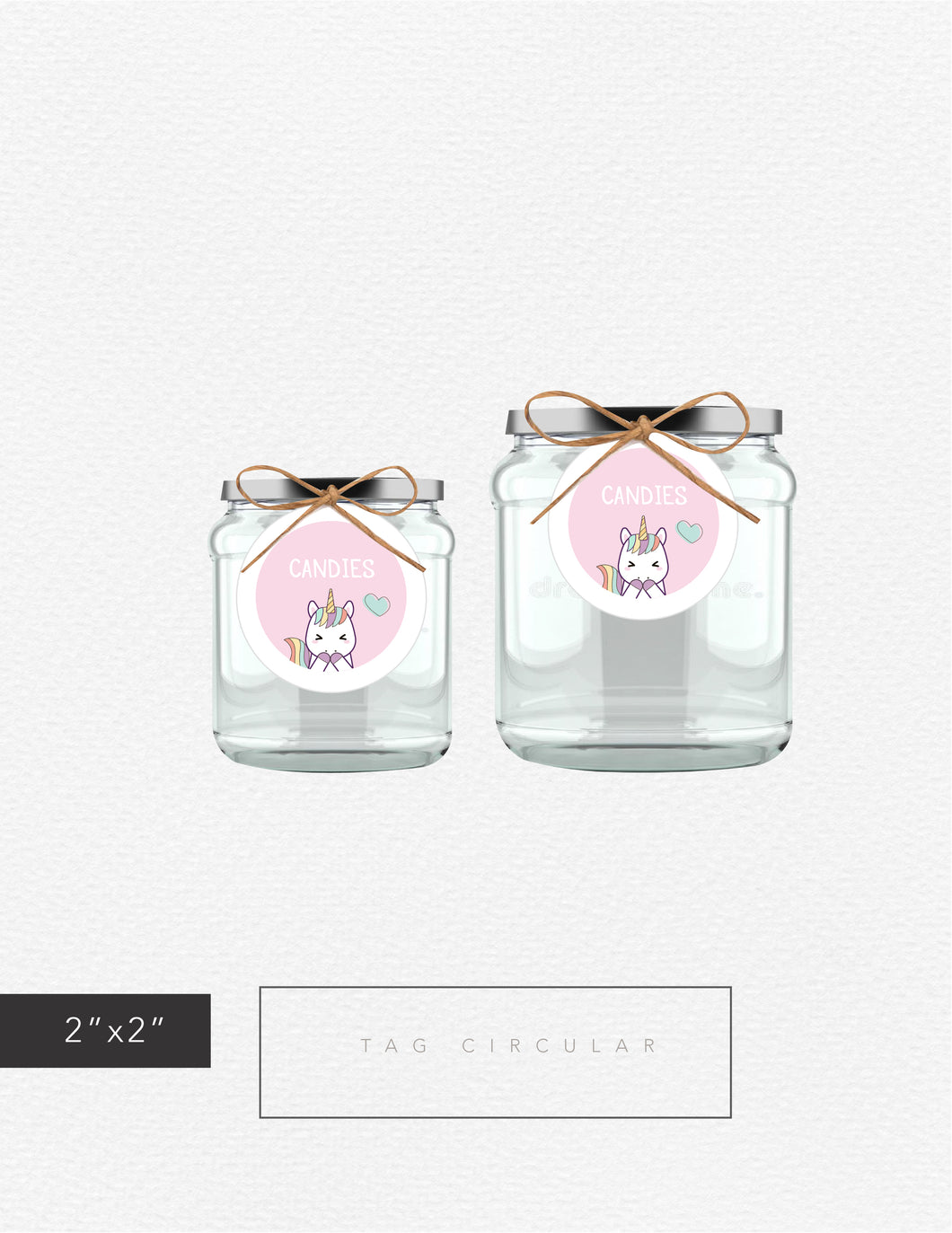 Tags 2” Circular 